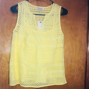 NWT Lucky Brand Sleeveless Blouse size XS